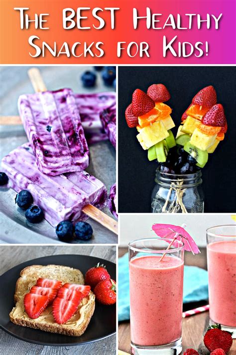 The Best Healthy Snacks for Kids | Blog Hồng