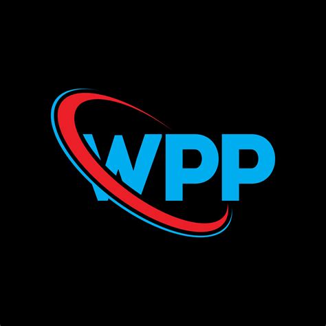 WPP logo. WPP letter. WPP letter logo design. Initials WPP logo linked with circle and uppercase ...