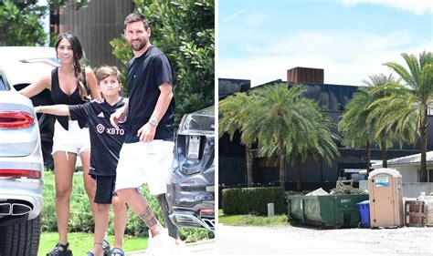 Lionel Messi pictured viewing second stunning Miami house with family ...