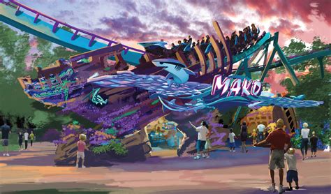 SeaWorld's conservation focus continues with upcoming Mako coaster ...