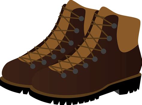 hiking boots - Clip Art Library