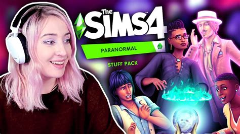 The Sims 4: Paranormal Stuff Review - YouTube