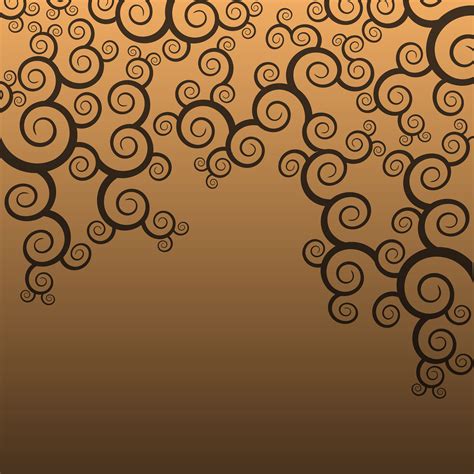 Vector abstract swirls pattern in brown background 597759 Vector Art at Vecteezy