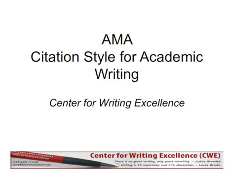 AMA Citation - 34+ Example, Format, PDF