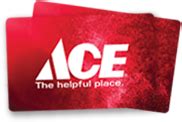 Ace Hardware Rewards members, Free $10 Ace Hardware gift card with purchase of $50 gift card