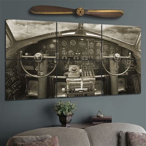 Vintage aviation buffs with large walls will love our huge new six ...