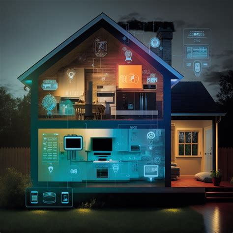 Premium Photo | Concept of modern smart home generated ai