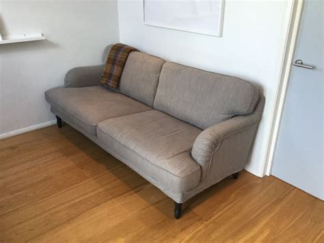 STOCKSUND IKEA THREE SEAT SOFA - Grey /Beige | in Finsbury Park, London | Gumtree