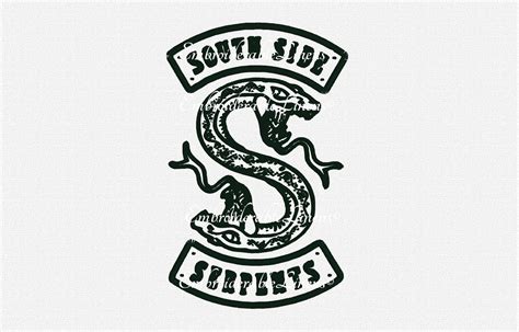 South Side Serpents Embroidery Design-Machine Embroidery | Etsy