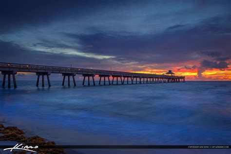 Deerfield Beach Pier | HDR Photography by Captain Kimo