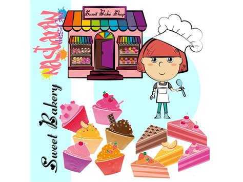 Sweet Bakery Clip Art | Teaching Resources