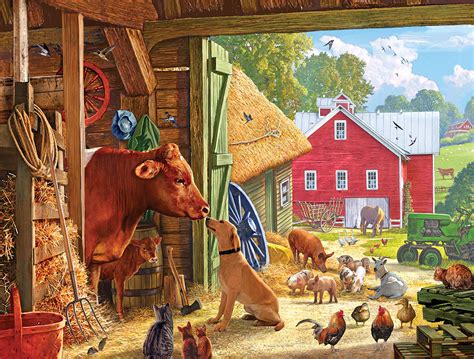 Barnyard Buddies Jigsaw Puzzle | PuzzleWarehouse.com