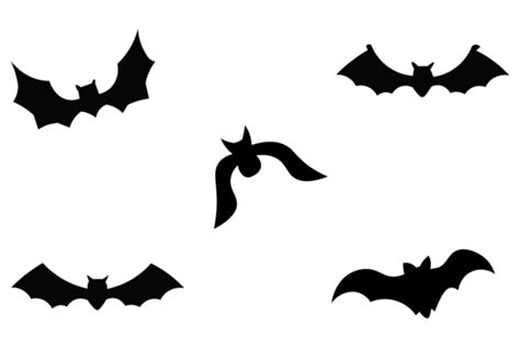 Halloween Bat Silhouettes