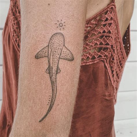 Pin by Haylee Mustard on Tattoos in 2020 | Shark tattoos, Leopard shark ...