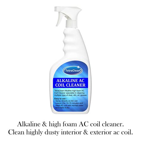 TetraClean Foaming Alkaline AC Coil Cleaner for coils, condensers ...