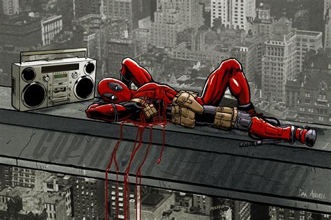 Deadpool - The Degenerate Regenerates - digital download – AvenellArt