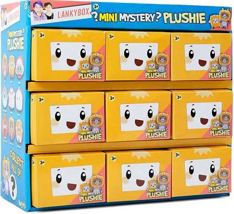 LankyBox Series 1 MINI Plushie 6 Mystery Box 9 Packs Bonkers Toy Co ...