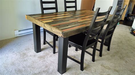 Rustic dining table | Dining table, Rustic dining table, Dining room furniture