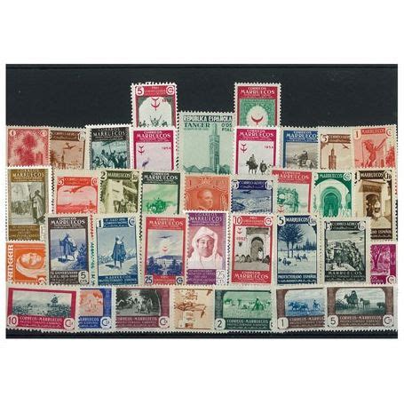 Stamps for philatelists Used stamp collection Spanish Morocco