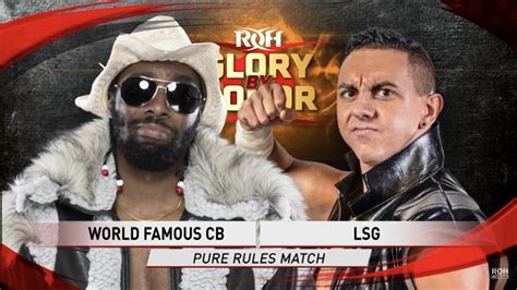 Pure Rules Match Announced For ROH Glory By Honor Night Two