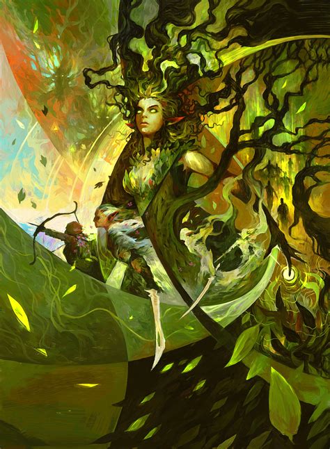 ArtStation - MtG - Titania's Command