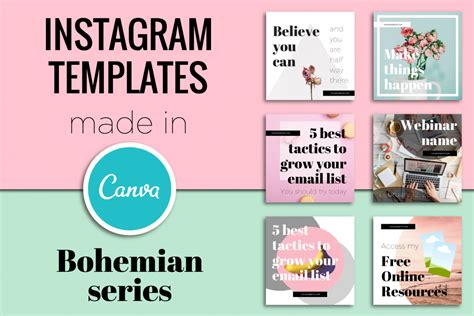 Instagram Templates Made In Canva