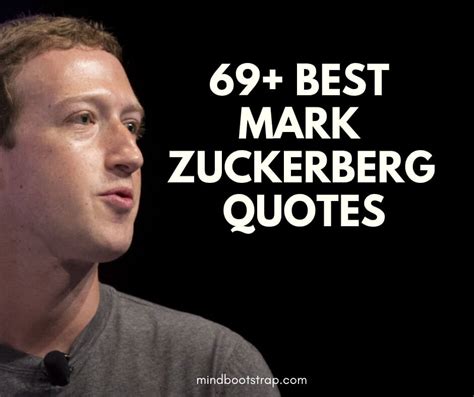 69+ Most Inspiring Mark Zuckerberg Quotes On Success - MindBootstrap