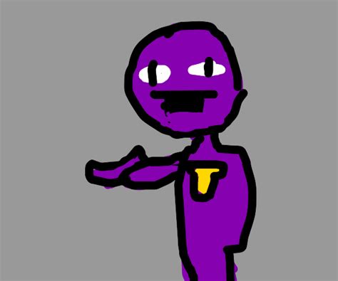 Purple Guy, the man behind the slaughter - Drawception