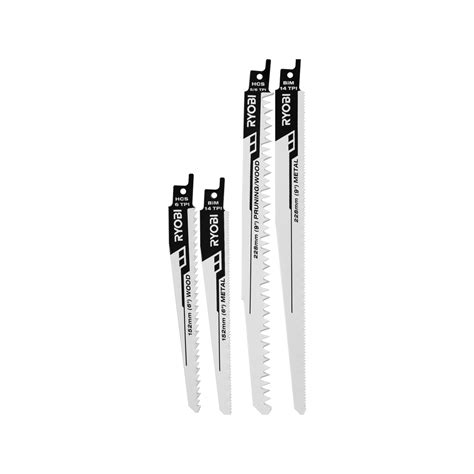 Ryobi 4 Piece Reciprocating Saw Blade Set – Rissamelt