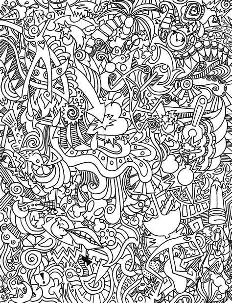 Psychedelic coloring pages to download and print for free