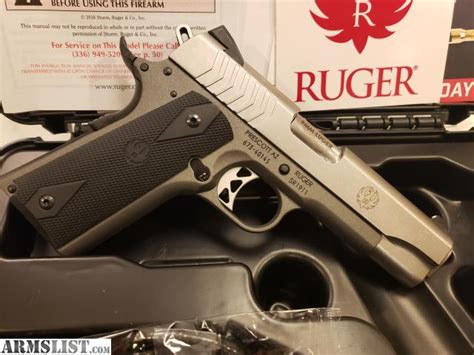 ARMSLIST - For Sale: Ruger 9mm commander 1911