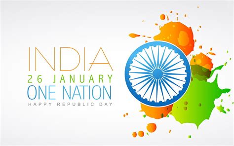 HD wallpaper: 26 January Indian Republic Day Vecto, Republic Day text ...