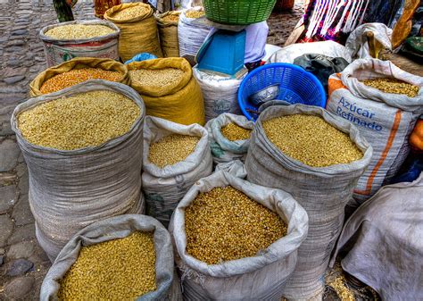 Bags of Grain Photograph by Victor Marsh - Fine Art America