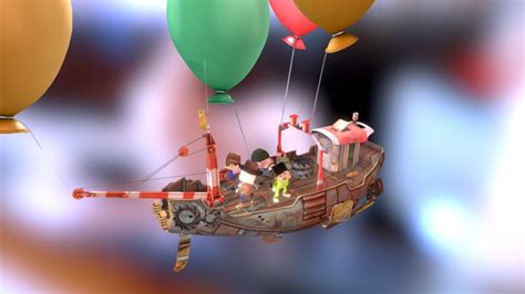 Dancing On A Boat - 3D model by madseb [95a7e0e] - Sketchfab