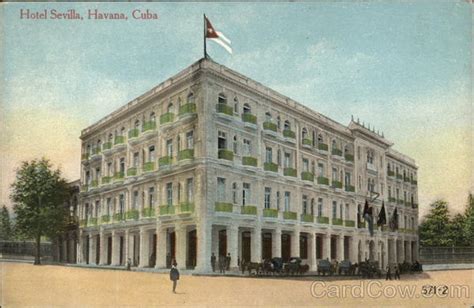 Hotel Sevilla Havana, Cuba Postcard