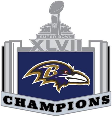 Baltimore Ravens Champion Logo | Baltimore ravens, Ravens football ...