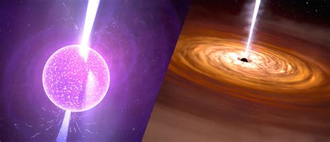 Pulsar vs Quasar. Differences and Similarities - Little Astronomy