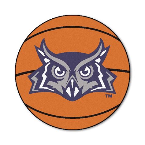 27" Round Rice Owls Basketball Mat - OnlineSports.com