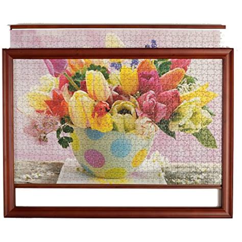 JIGFRAME DARK 1000 MEDIUM - Jigsaw puzzle frame to 27.6 inches x 20.0 ...