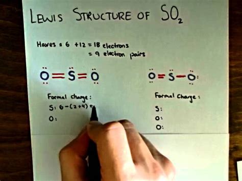 So2 Lewis Dot Structure Octet Rule