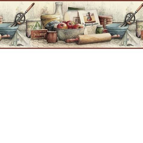 Mom's Cooking Border | Wallpaper border kitchen, Moms cooking, Kitchen wallpaper