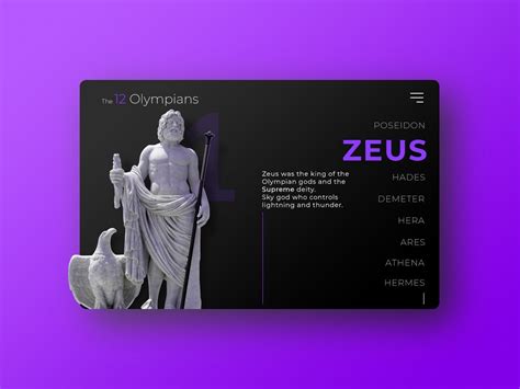 THE ZEUS – Olympian God on Inspirationde