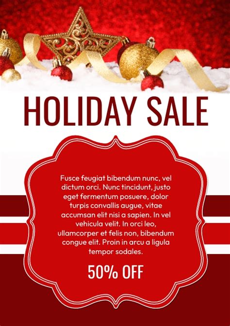 Copy of Holiday Sale Template | PosterMyWall