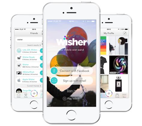 Wisher - App for Crowdfunding your Wishes - Droids On Roids Works