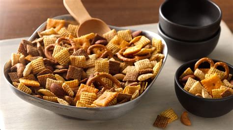 Hot and Spicy Chex™ Party Mix Recipe - BettyCrocker.com