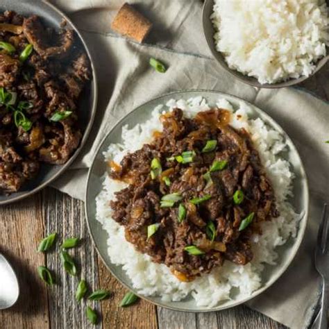 Beef and Rice - Corrie Cooks