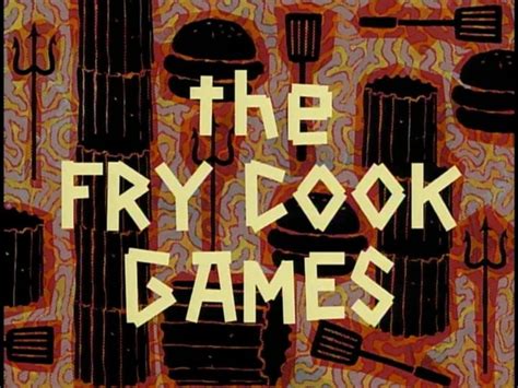 The Fry Cook Games | Encyclopedia SpongeBobia | FANDOM powered by Wikia