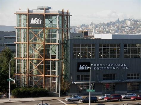 Climbing photo of REI - Seattle Flagship Store | Rei seattle, Seattle ...