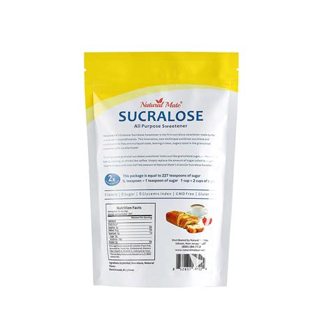 Sucralose All Purpose Sweetener – Natural Mate USA