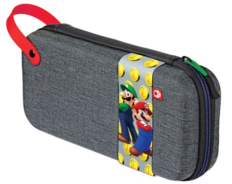 Super Mario Bros. Mario and Luigi Deluxe Travel Case for Nintendo Switch